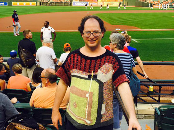 This Man Makes Sweaters Of The Places He Visits And Wears Them To Those Places; 2017 Is Already Perfect