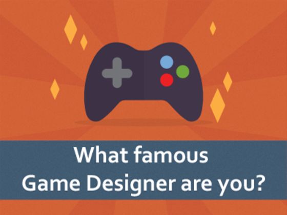 What famous Game Designer are you?