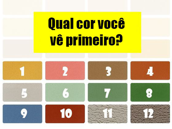 As cores que você vê podem determinar a sua emoção dominante.