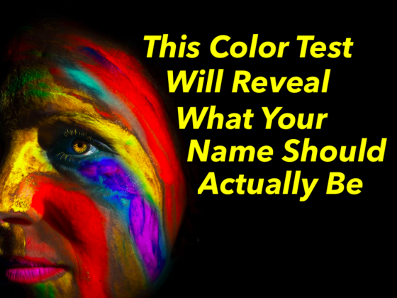 This Color Test Will Reveal What Your Name Should Actually Be