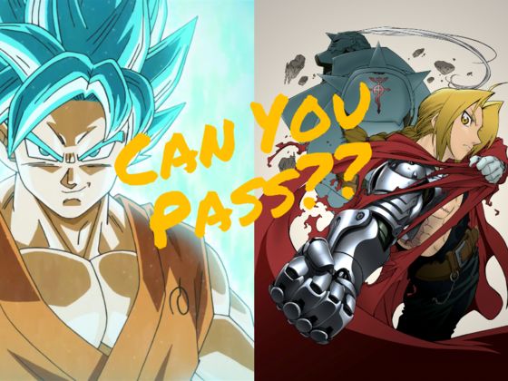 Can You Pass Anime: 101?