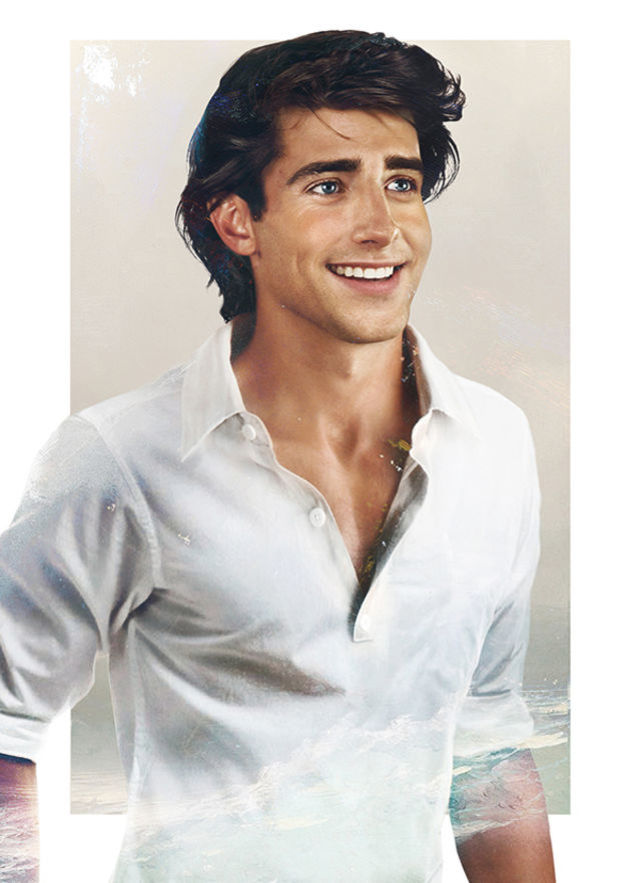 The most beautiful male Disney characters based on Jirka Vinse's