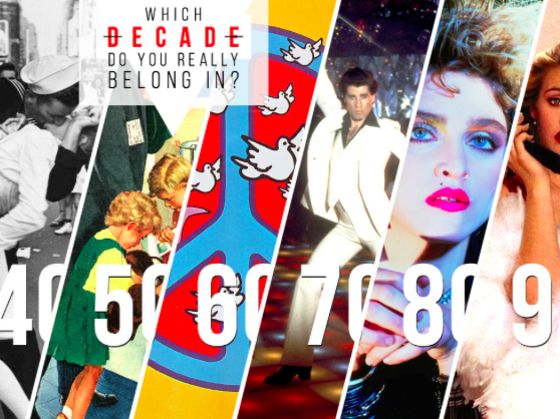Which Decade Do You Really Belong In?