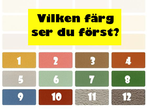 Färgerna Du Ser Kan Avgöra Din Dominerande Känsla