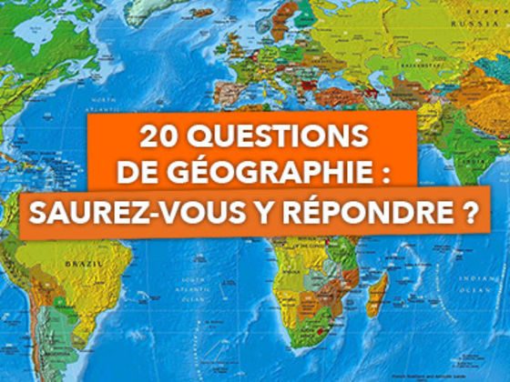 Voici le test de géographie le plus dur du net ! OLD