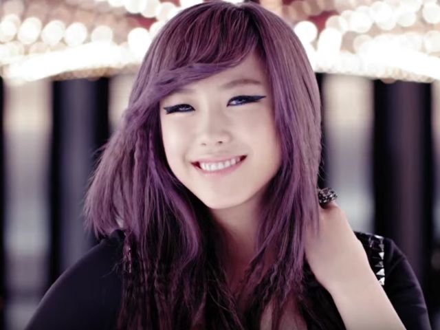 Hyosung has purple hair in which of the following SECRET music videos?