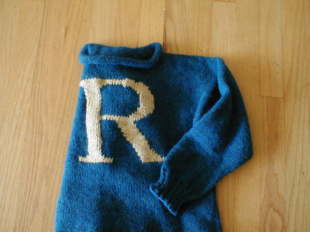 harry potter quidditch jumper knitting pattern