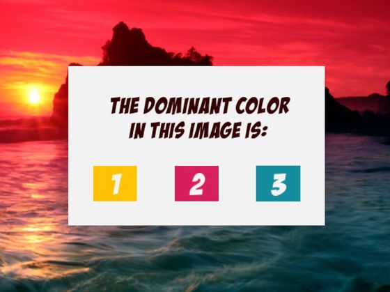 The Most Beautiful Test In The World Will Determine Your Dominant Emotional State!