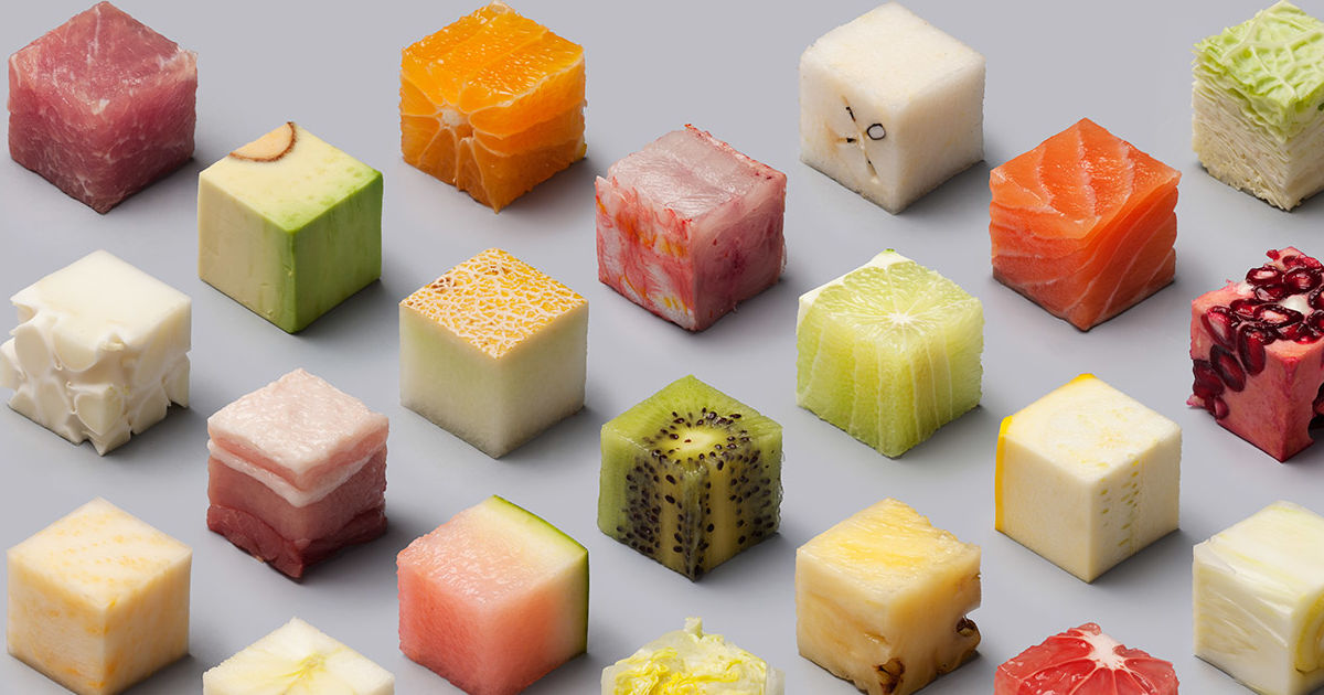 Can You Guess The Food Cut In The Perfect Cube? Playbuzz