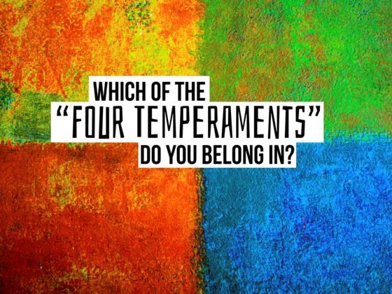 Which Of The "Four Temperaments" Do You Belong In?
