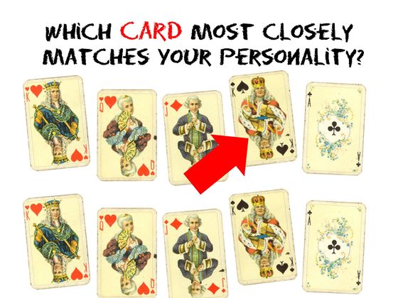 Which Card Most Closely Matches Your Personality?