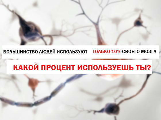 Тест: Сколько процентов мозга вы используете