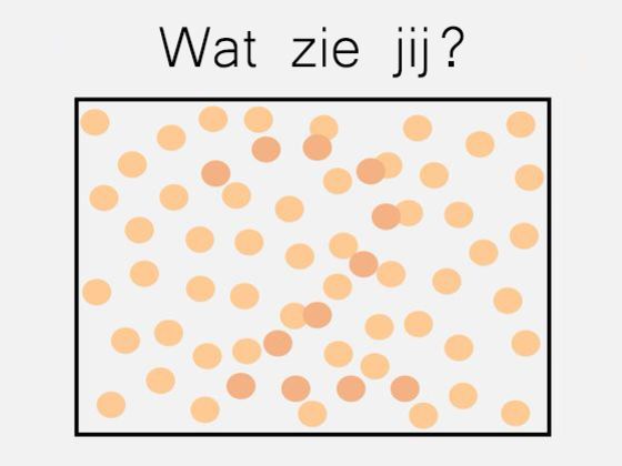 Slechts enkelen slagen voor deze visuele test