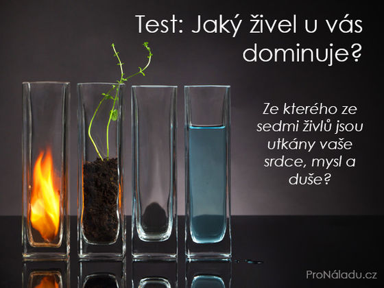 Jaký živel u vás dominuje?