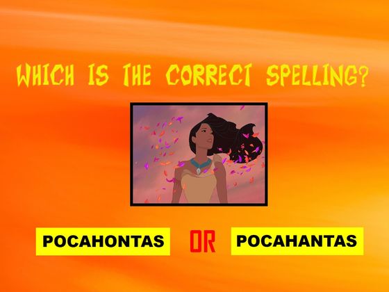 1 In 5 People Can't Spell These Disney Words On Their First Try!