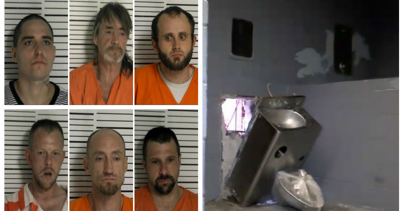 Six Tennessee Inmates Escaped Jail Through A Broken Toilet And Three