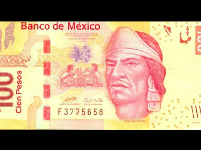 Frente billete 100 pesos
