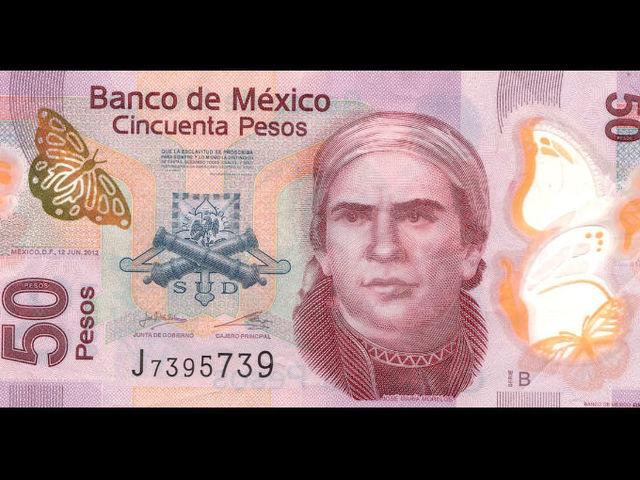 Frente billete 50 pesos