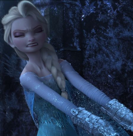 Elsa broke out of the dungeon