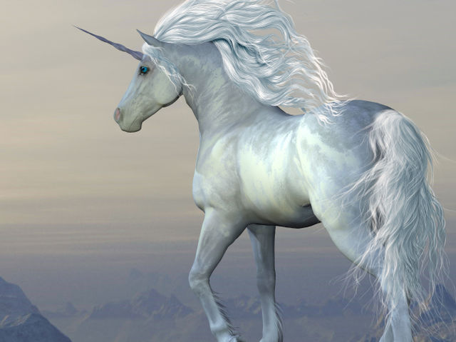 of these characters has a peculiar interest in unicorn blood?