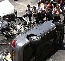 Атака на тракторе