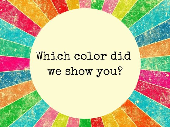 You Have A Photographic Memory If You Can Remember The Exact Shade Of