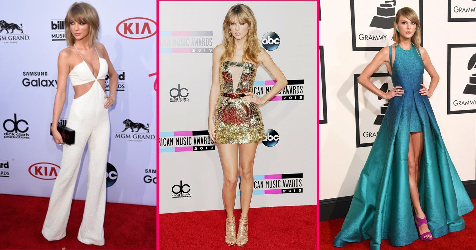 Taylor Swift Red Carpet Looks | Playbuzz