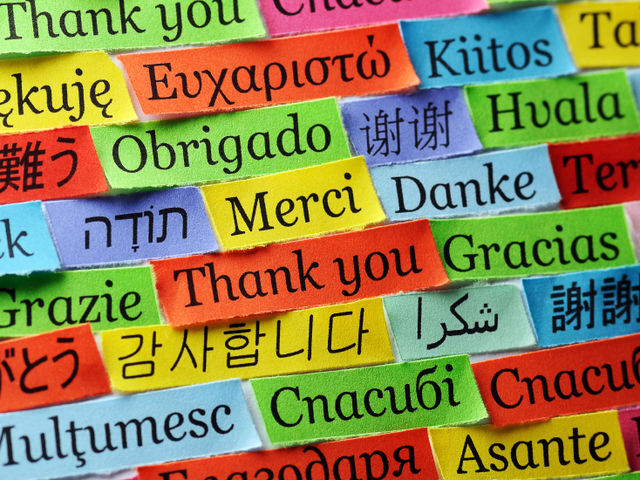 expressing gratitude or appreciation for something can also be