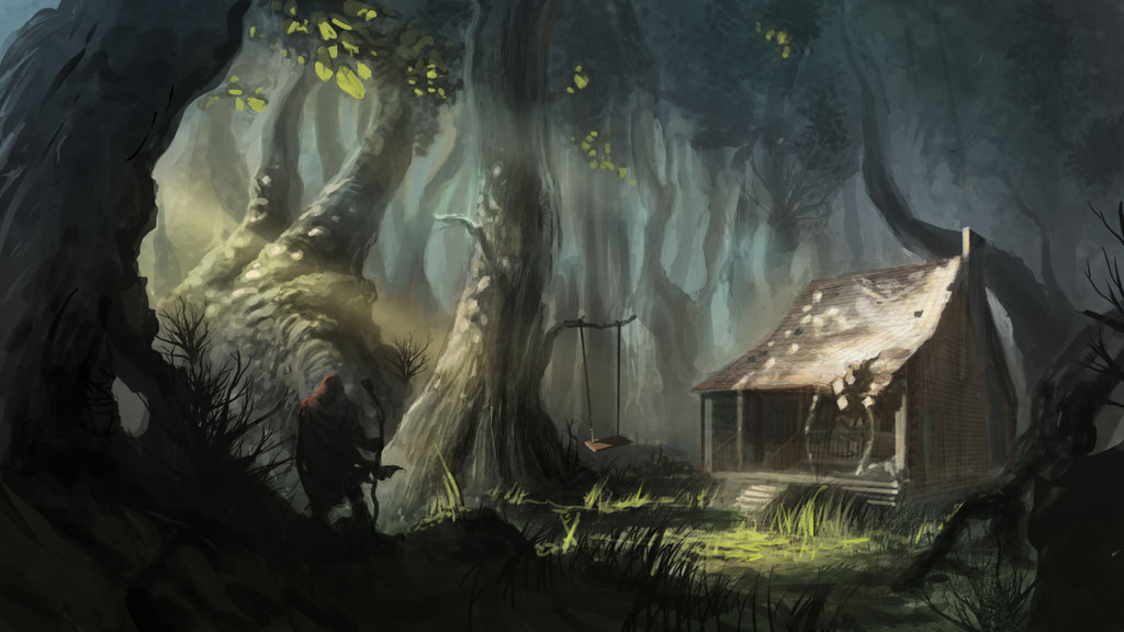 Image result for cabin in the woods fantasy
