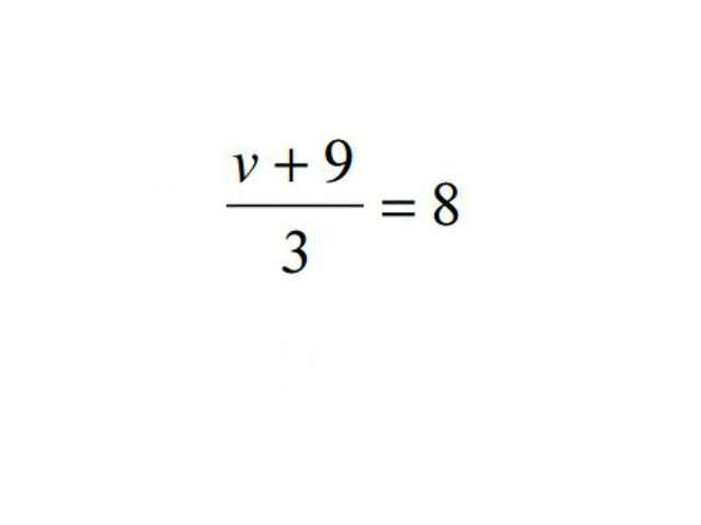 v = ?