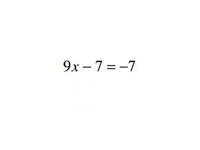 x = ?